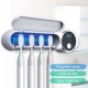 EPA Olamlife Family Wall Mounted Toothbrush Sterilizer Holder UV Light UVC Toothbrush Sterilizer Holder