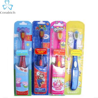 Musical Led Toothbrush for Children ABS brush Soft Bristle Teeth Brush